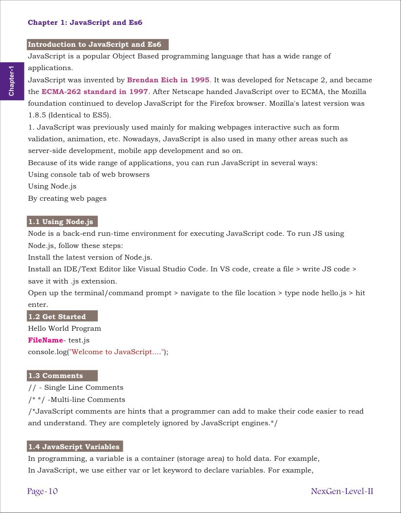 Sample page 10